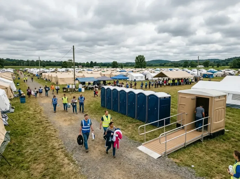disaster-relief-camp-restrooms-010 — frequently asked questions, Dumpster & Portable Bathrooms Rental in Wells, MN